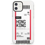 Hong Kong Boarding Pass iPhone Case  Impact Case Custom Phone Case - Case Warehouse