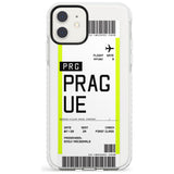 Prague Boarding Pass  Impact Case Custom Phone Case - Case Warehouse