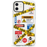 CAUTION Slim TPU Phone Case for iPhone 11