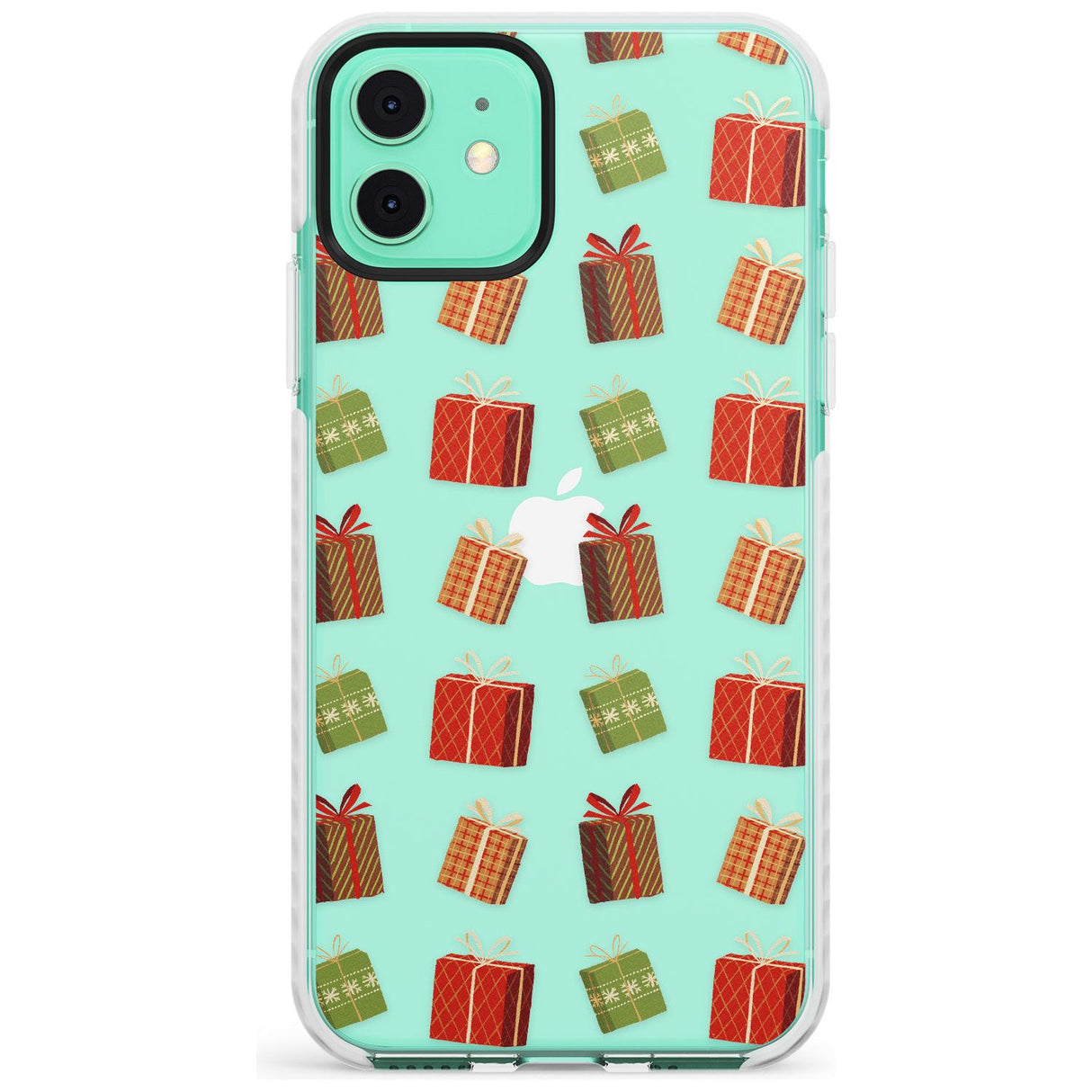 Christmas Presents Pattern Impact Phone Case for iPhone 11