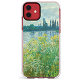 Banks of the Seine by Claude Monet Slim TPU Phone Case for iPhone 11