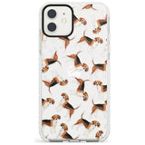 Beagle Watercolour Dog Pattern Impact Phone Case for iPhone 11