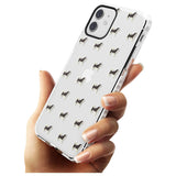 Alaskan Malamute Dog Pattern Clear Impact Phone Case for iPhone 11