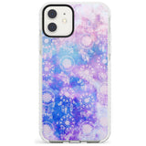 Dreamcatcher Pattern Galaxy Print Tie Dye Impact Phone Case for iPhone 11