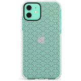 Abstract Lines: Scalloped Pattern Slim TPU Phone Case for iPhone 11