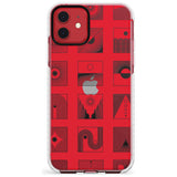 Abstract Lines: Mixed Pattern #2 Slim TPU Phone Case for iPhone 11