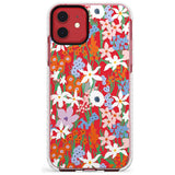 Springtime Meadow: Transparent Slim TPU Phone Case for iPhone 11