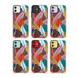 Abstract Leaves Impact Phone Case for iPhone 11, iphone 12