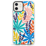 Tropical Palm Leaves Impact Phone Case for iPhone 11, iphone 12