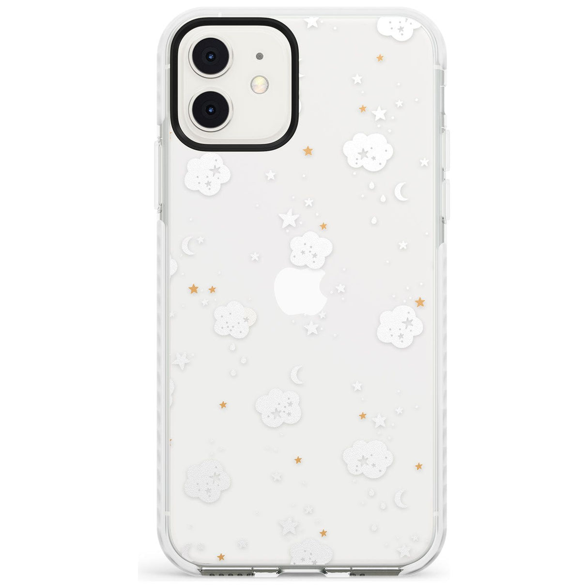 Stars & Clouds Slim TPU Phone Case for iPhone 11