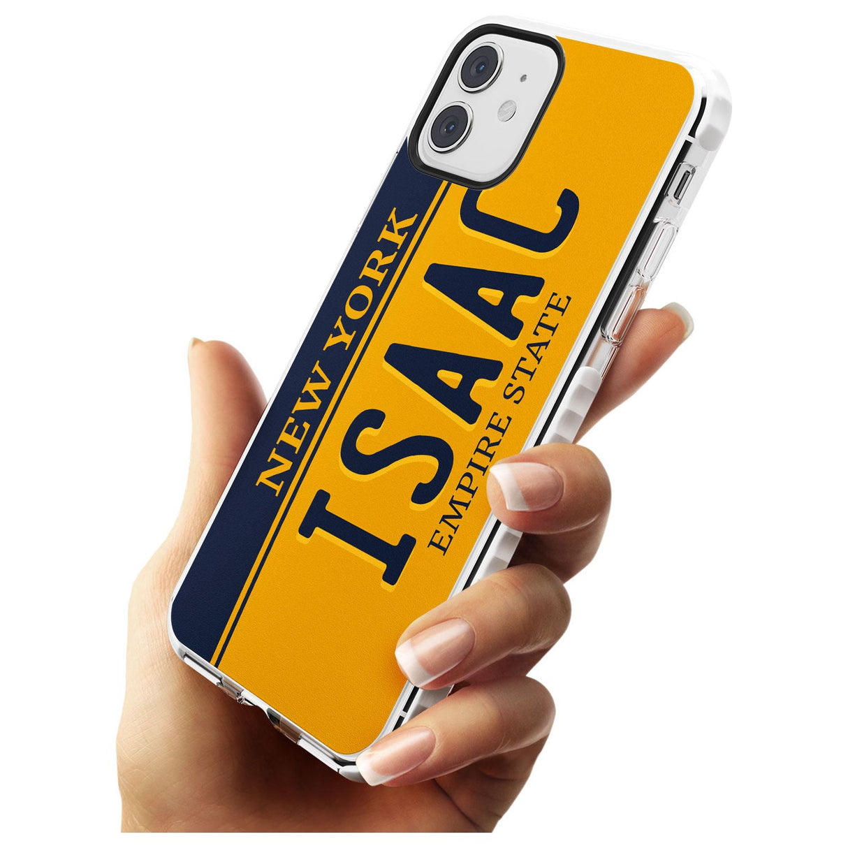 New York License Plate Slim TPU Phone Case for iPhone 11