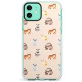 Cute Cat Pattern Slim TPU Phone Case for iPhone 11