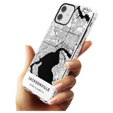 Map of Jacksonville, Florida Impact Phone Case for iPhone 11