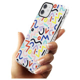 Colourful Squiggles Memphis Retro Pattern Design Impact Phone Case for iPhone 11