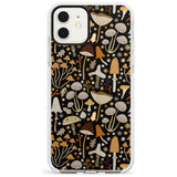 Sentimental Mushrooms Pattern Impact Phone Case for iPhone 11