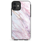 White, Pink & Purple Onyx Marble Texture Slim TPU Phone Case for iPhone 11