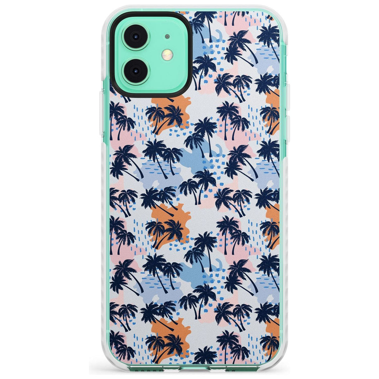 Summer Palm Trees Slim TPU Phone Case for iPhone 11