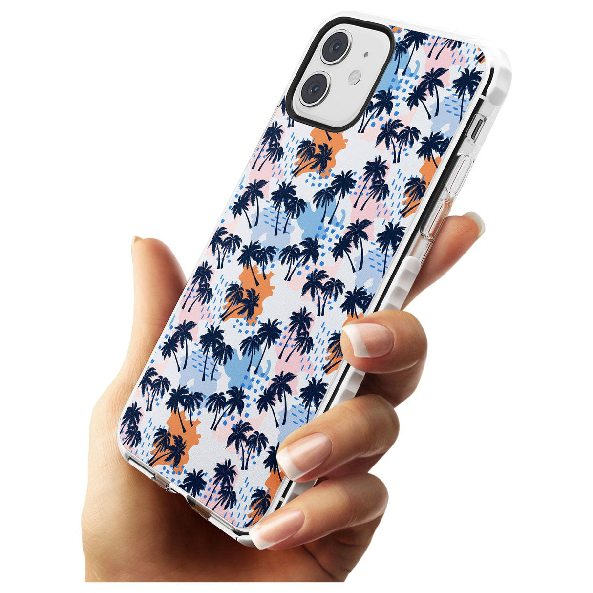 Summer Palm Trees Slim TPU Phone Case for iPhone 11