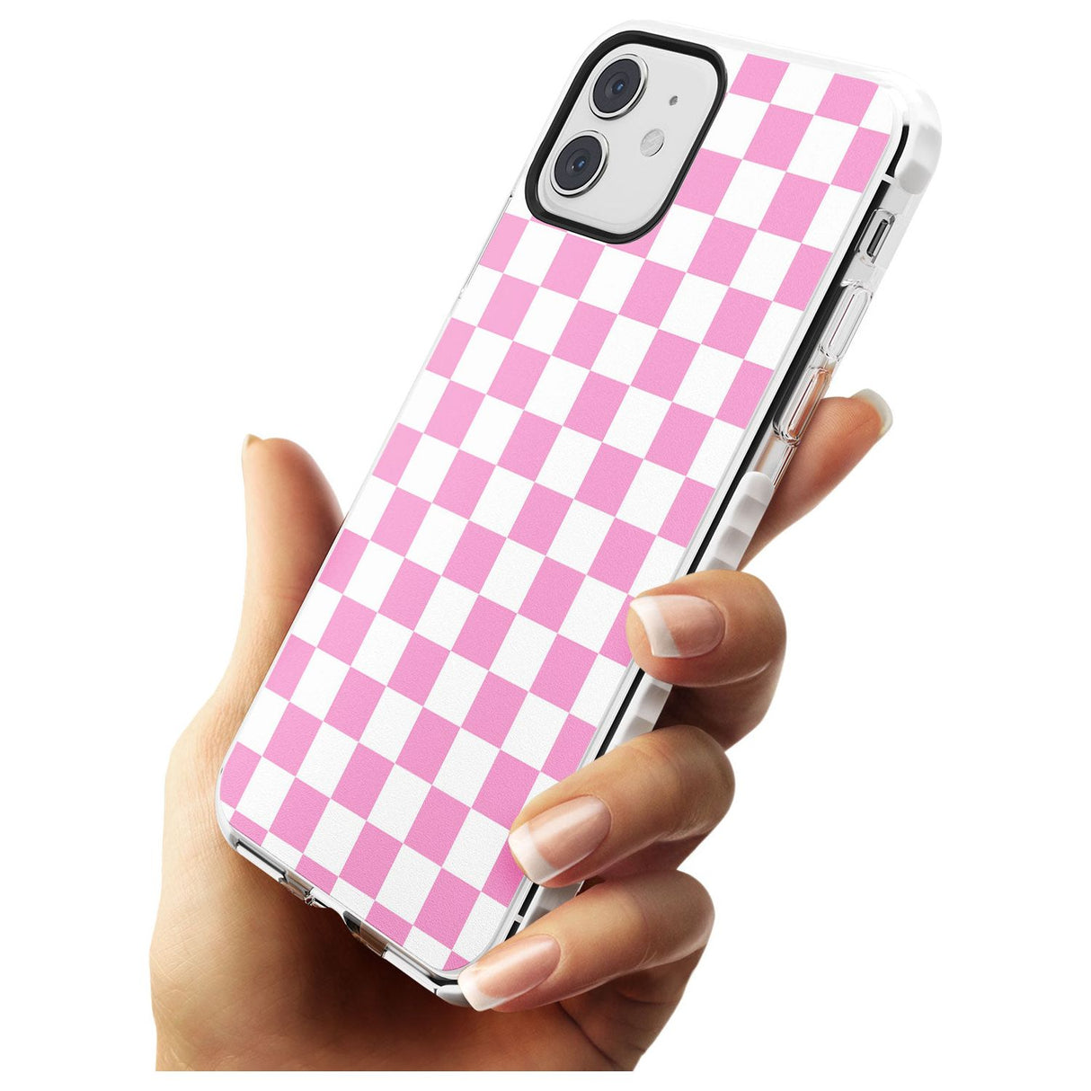 Pink Checkered iPhone Case   Phone Case - Case Warehouse