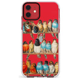 A Perch of Birds Impact Phone Case for iPhone 11