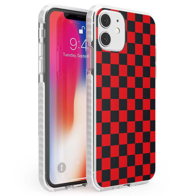 Red Black Checkered