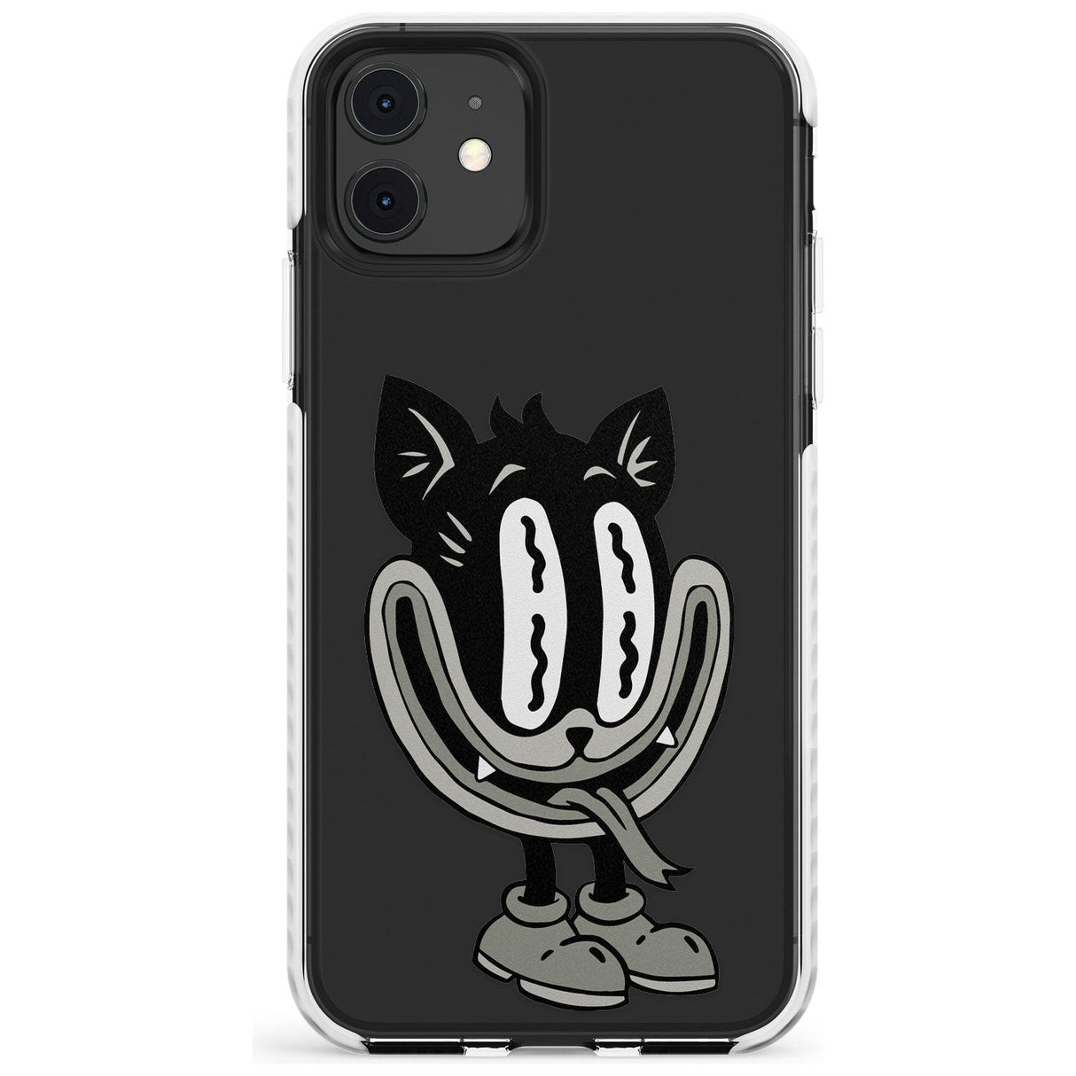 Faded Feline Impact Phone Case for iPhone 11