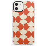 Abstract Retro Shapes: Psychedelic Pattern Slim TPU Phone Case for iPhone 11