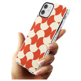 Abstract Retro Shapes: Psychedelic Pattern Slim TPU Phone Case for iPhone 11