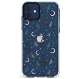 Snake & Moon Pattern (Clear) Slim TPU Phone Case for iPhone 11