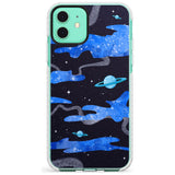 Blue Galaxy Impact Phone Case for iPhone 11