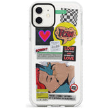 Retro Sticker Mix Slim TPU Phone Case for iPhone 11