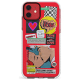 Retro Sticker Mix Slim TPU Phone Case for iPhone 11