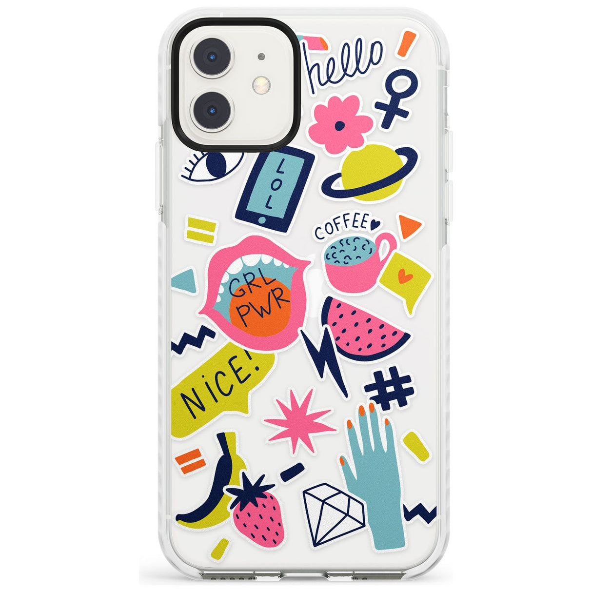 GRL PWR iPhone Case  Impact Case Phone Case - Case Warehouse