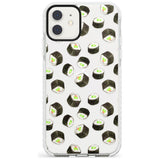 Maki Rolls Sushi Pattern iPhone Case  Impact Case Phone Case - Case Warehouse