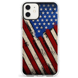 Distressed US Flag Impact Phone Case for iPhone 11