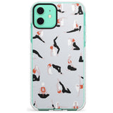 Yoga Poses Slim TPU Phone Case for iPhone 11