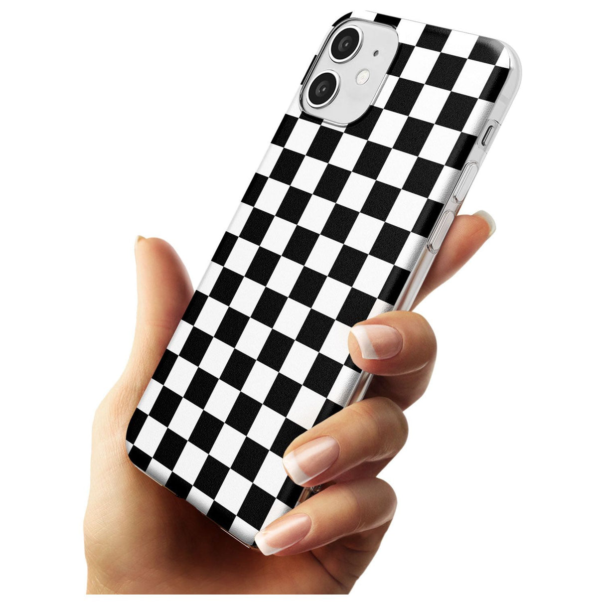 Black Checkered iPhone Case   Phone Case - Case Warehouse