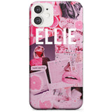 Sweet Pink Fashion Collage iPhone Case  Slim Case Custom Phone Case - Case Warehouse