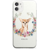 Chihuahua - Watercolour Dog Portrait Slim TPU Phone Case for iPhone 11