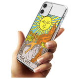 The Sun Tarot Card - Colour Black Impact Phone Case for iPhone 11