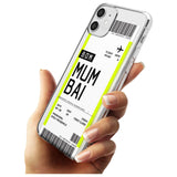 Mumbai Boarding Pass iPhone Case   Custom Phone Case - Case Warehouse