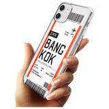 Bangkok Boarding Pass iPhone Case   Custom Phone Case - Case Warehouse