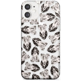 Cocker Spaniel (Black) Watercolour Dog Pattern Slim TPU Phone Case for iPhone 11