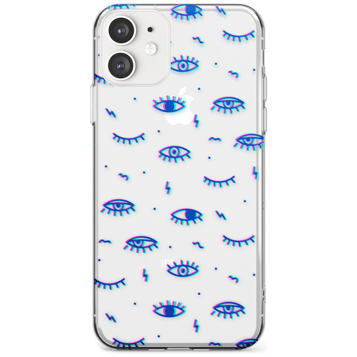 Duotone Psychedelic Eyes  Slim Case Phone Case - Case Warehouse