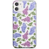 Purple Blossoms Transparent Floral