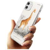 Vintage Girafe Art Slim TPU Phone Case for iPhone 11