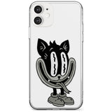 Faded Feline Slim TPU Phone Case for iPhone 11