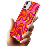 Hot Lava Black Impact Phone Case for iPhone 11