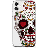 Autumn Sugar Skull Phone Case iPhone 12 / Clear Case,iPhone 12 Mini / Clear Case,iPhone 11 / Clear Case Blanc Space