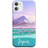 Vintage Travel Poster Japan Slim TPU Phone Case for iPhone 11